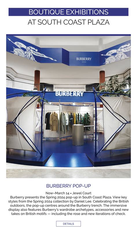 burberry hours south coast plaza|burberry store costa mesa ca.